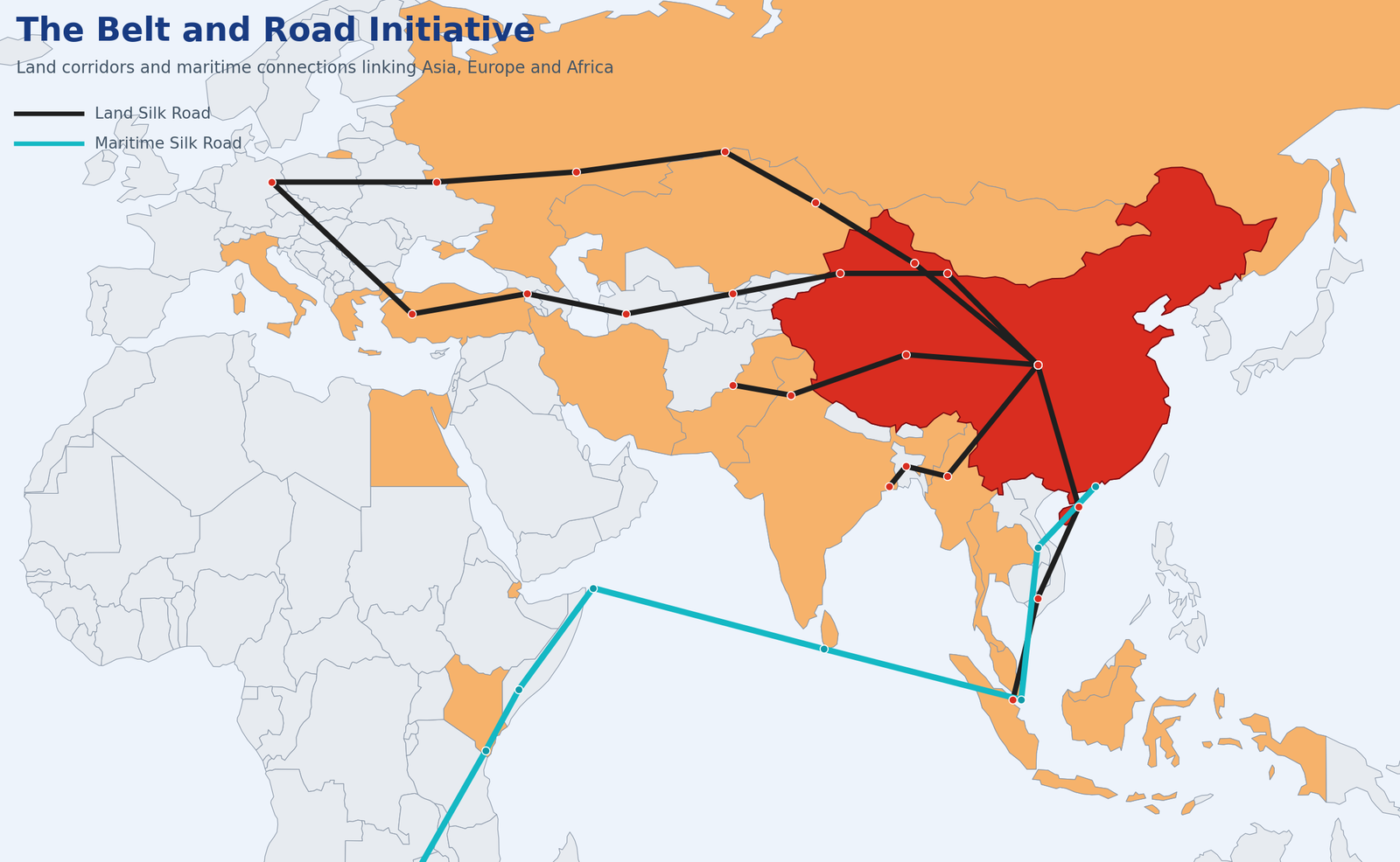 The Belt and Road Initiative